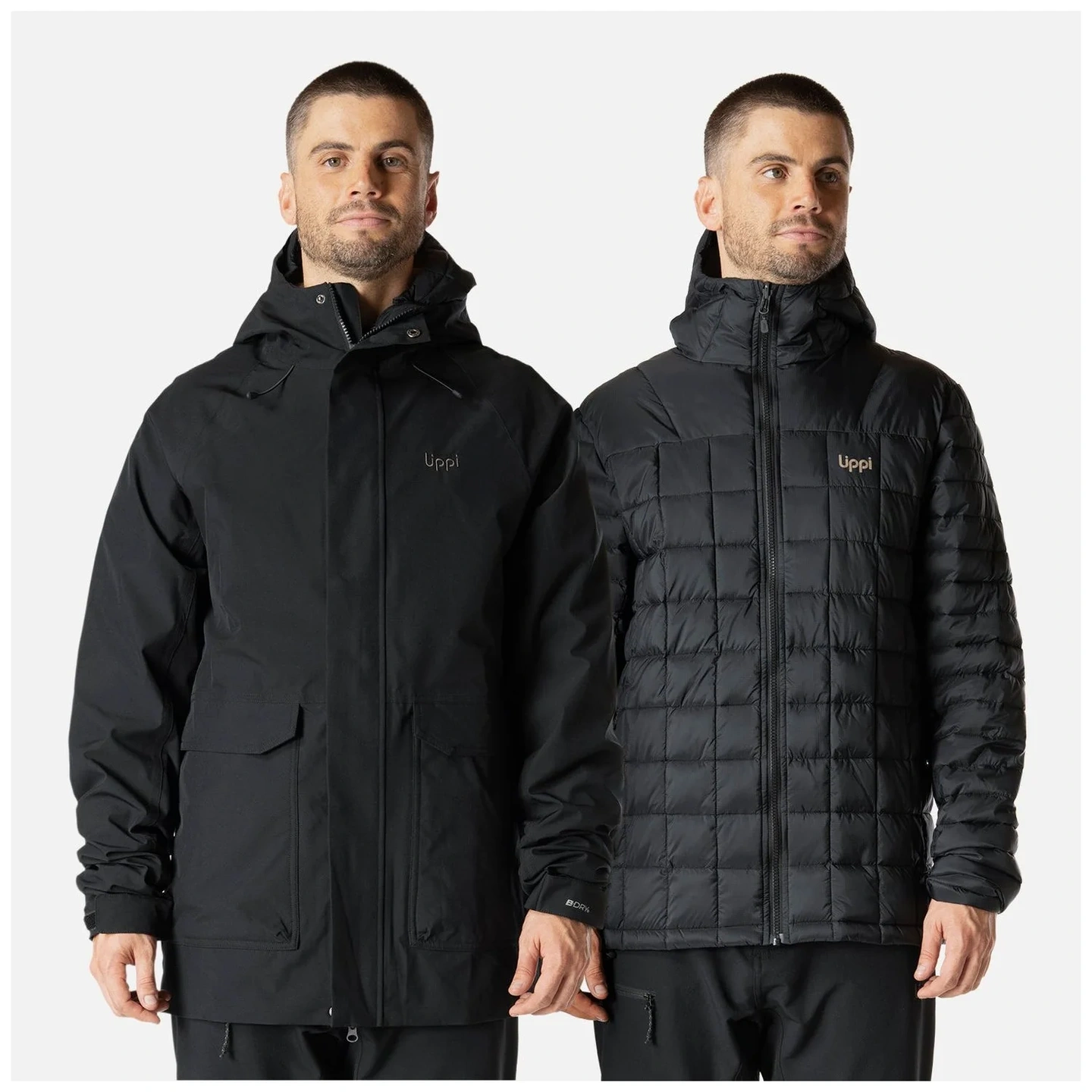Chaqueta Hombre Hicken Fusion-3 B-Dry Hoody Jacket