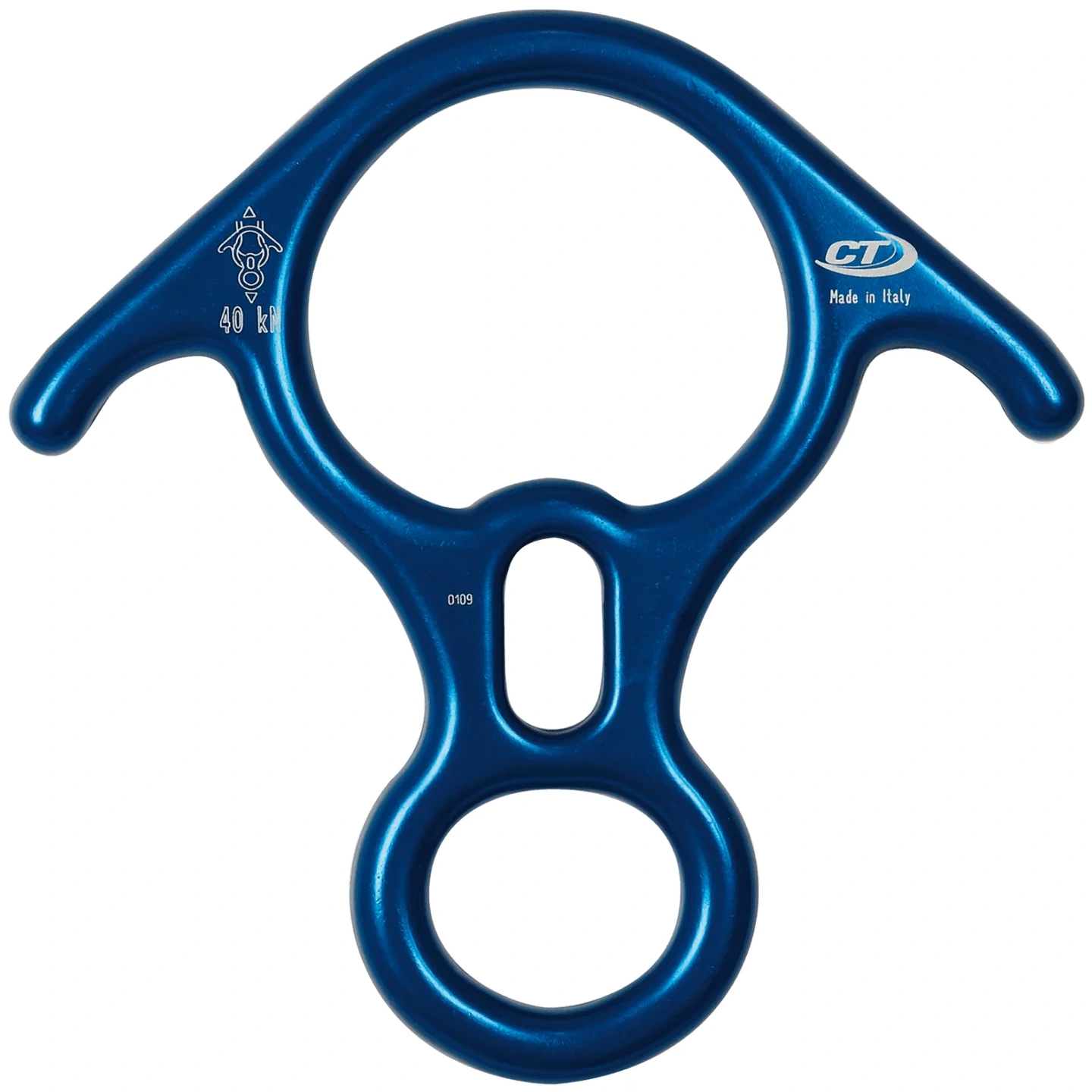 Descendedor Asegurador Tipo 8 Otto Rescue Aluminio Con Orejas