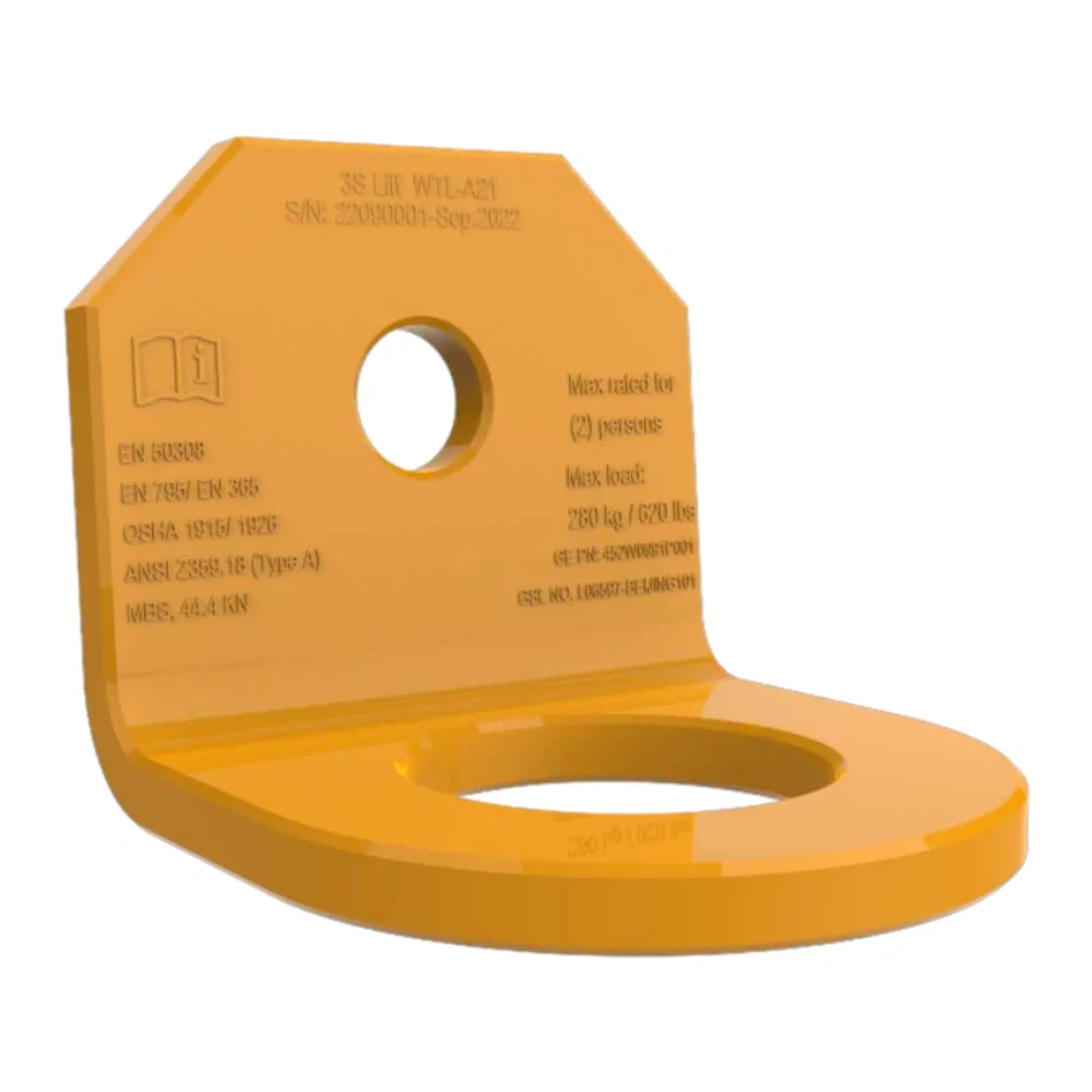 Anclaje De Acero Inoxidable Wtl-A21 Para 2 Personas 44 kN