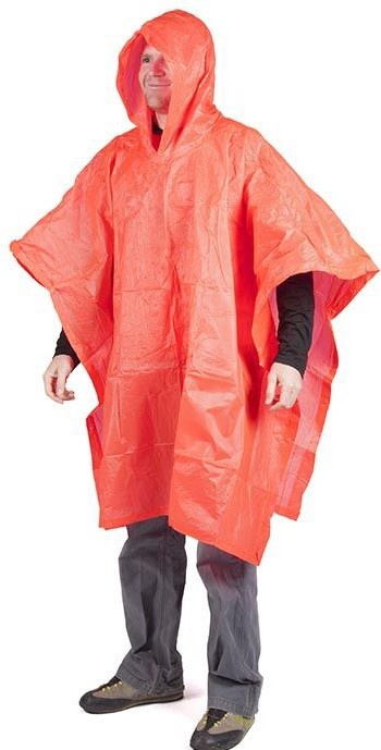 Miniatura Poncho Rain - Color: Naranja