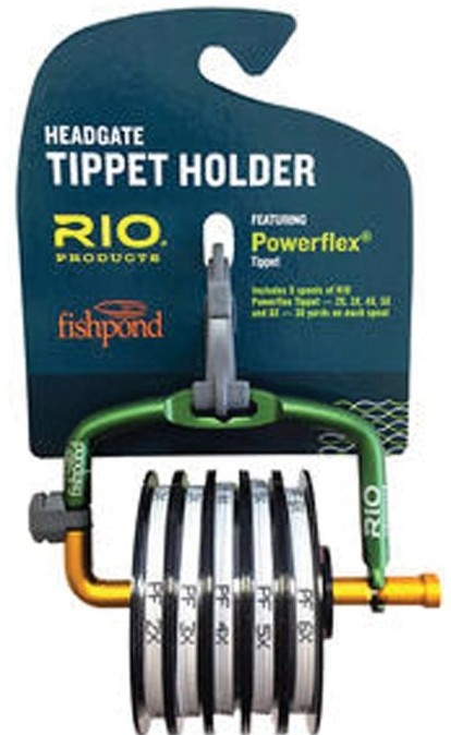 Dispensador De Tippet Rio Headgate Con Línea Powerflex W/2X-6X Para Pesca Con Mosca