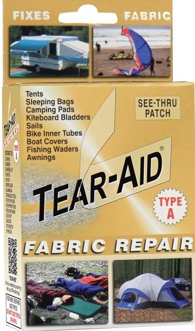 Kit De Reparación Adhesivo Para Telas Type A Fab Patch Kit