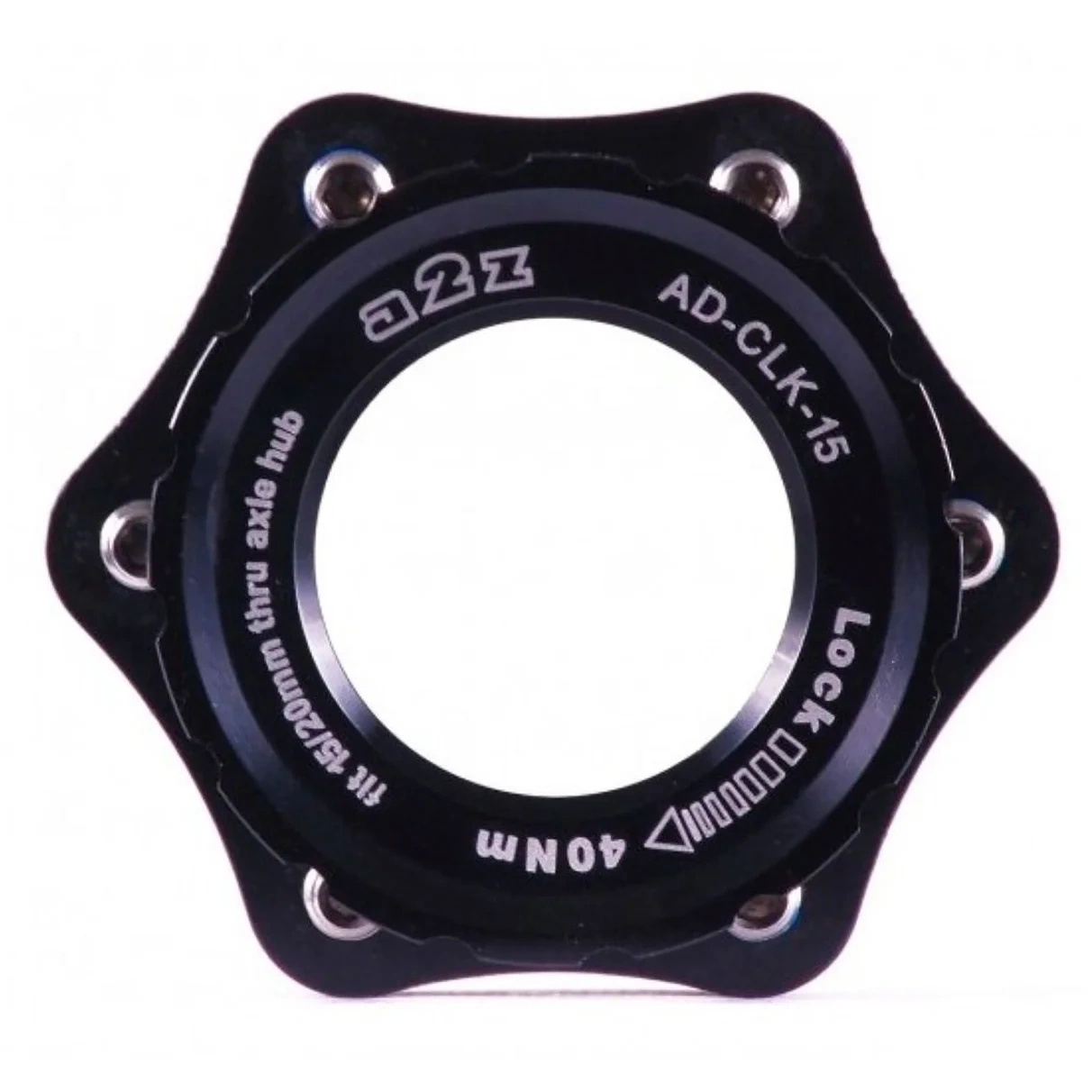 Adaptador Maza Centerlock De Eje Pasante A Disco 6 Pernos