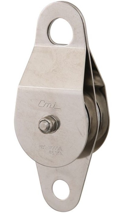 Polea 2" Dual Stainless Steel Rp119