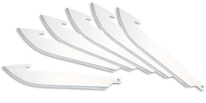 Set De 6 Hojas De Repuesto Razor-Lite 3.5" Blade Para Cuchillos