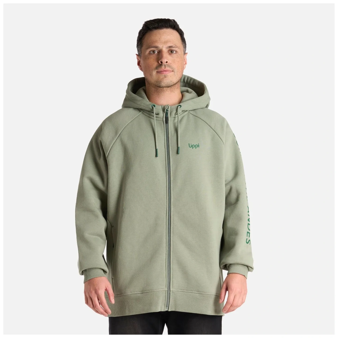 Polerón Hombre Heavy Duty Full Zip Sweatshirt