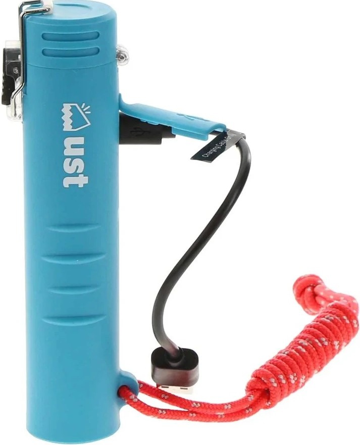 Encendedor Eléctrico Recargable TekFire Charge Fuel-Free Con Power Bank Para Camping Y Supervivencia