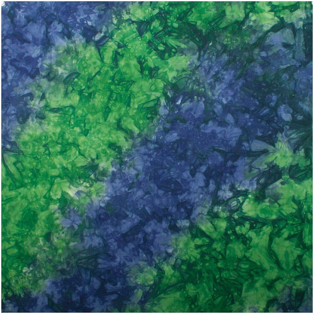 Miniatura Bandana Tie Dye - Color: BLU/GRN W/UPC