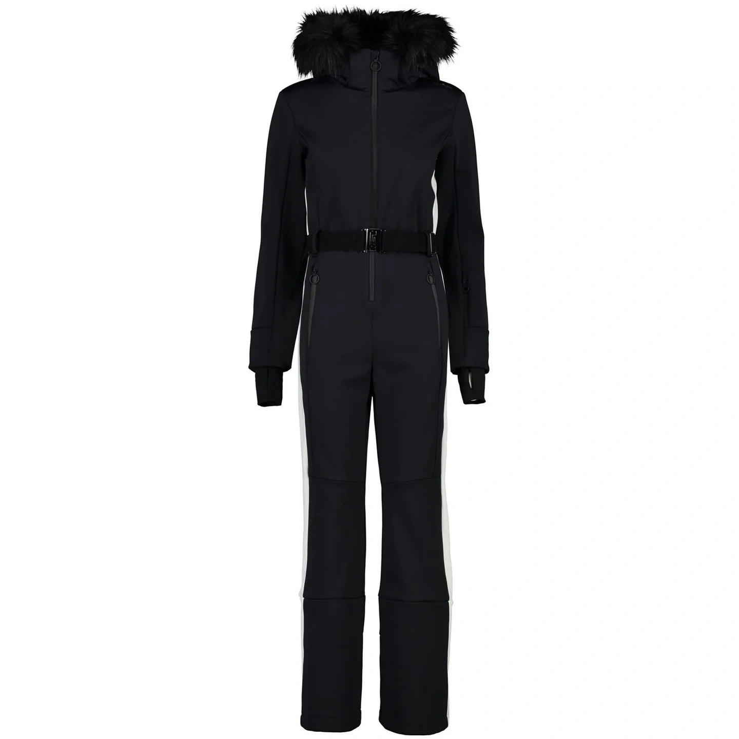 Traje de Ski Mujer con Gorro Desmontable