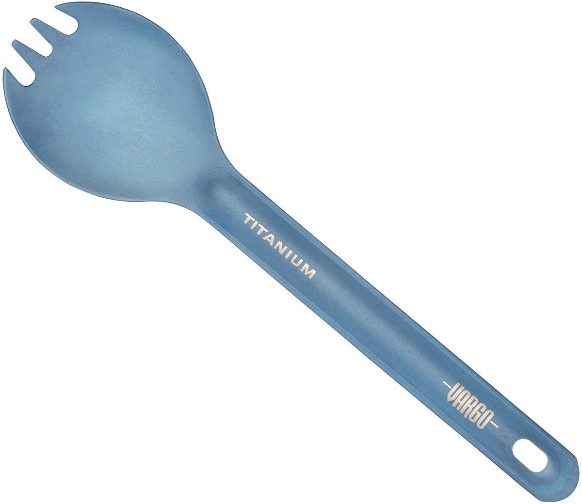 Cuchara Tenedor Titanium Ulv Cutlery - Color: Azul