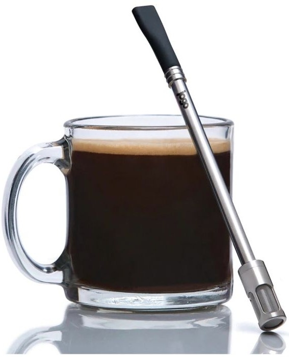 Bombilla Filtrante Reutilizable Coffee Straw 