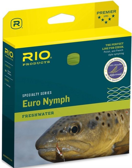 Línea De Pesca Con Mosca Fips Euro Nymph Para Ninfa Europea