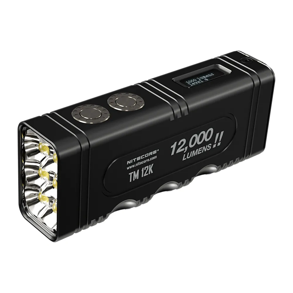 Linterna de Mano 12.000 Lúmenes TM12K