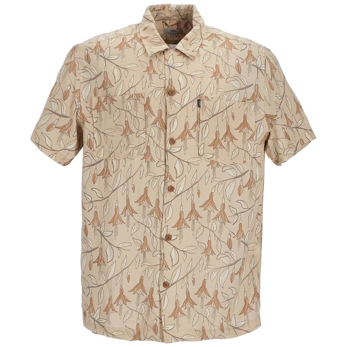 Camisa Manga Corta Tiki Hombre