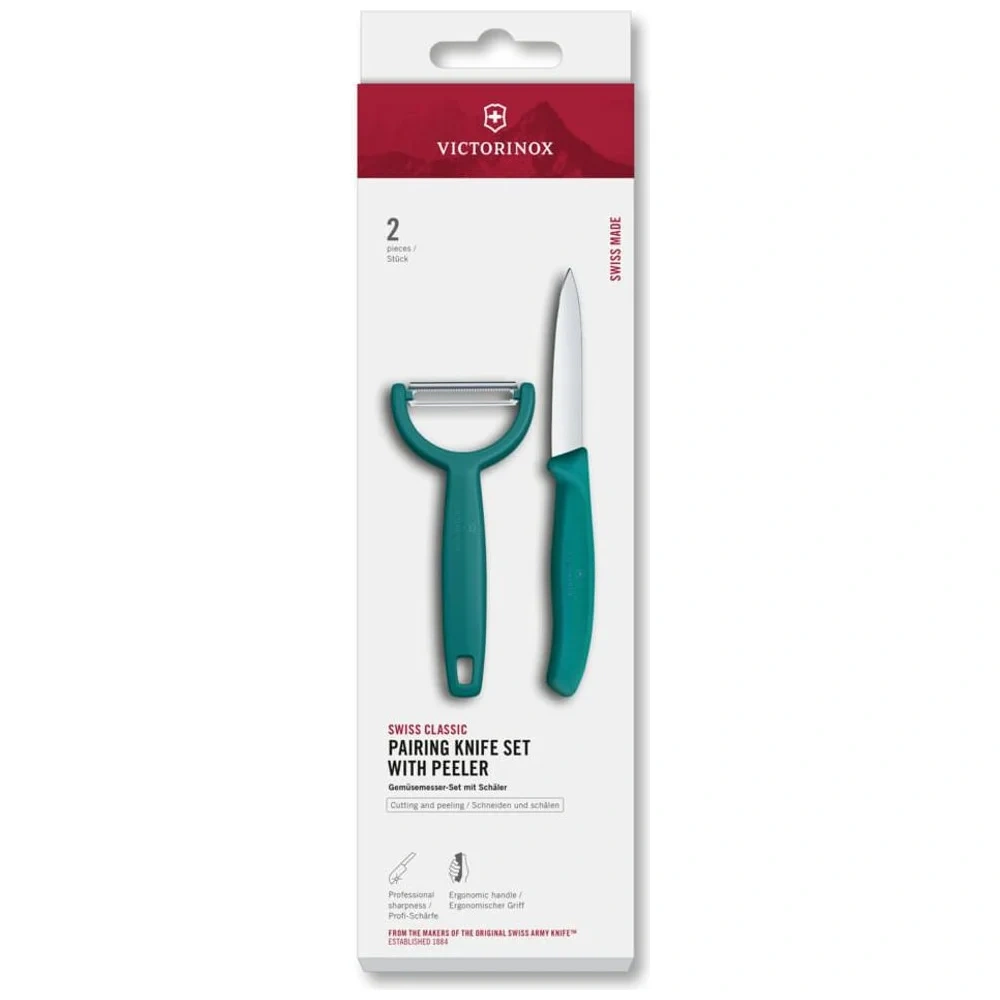 Set Cuchillo Mondador y Pelador Y Swiss Classic 2 Piezas