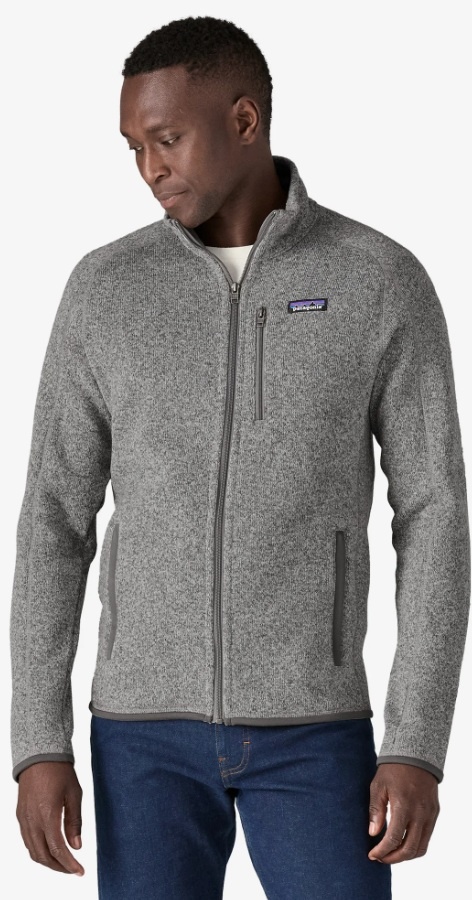 Miniatura Polar Hombre Better Sweater® Jacket - Color: Gris