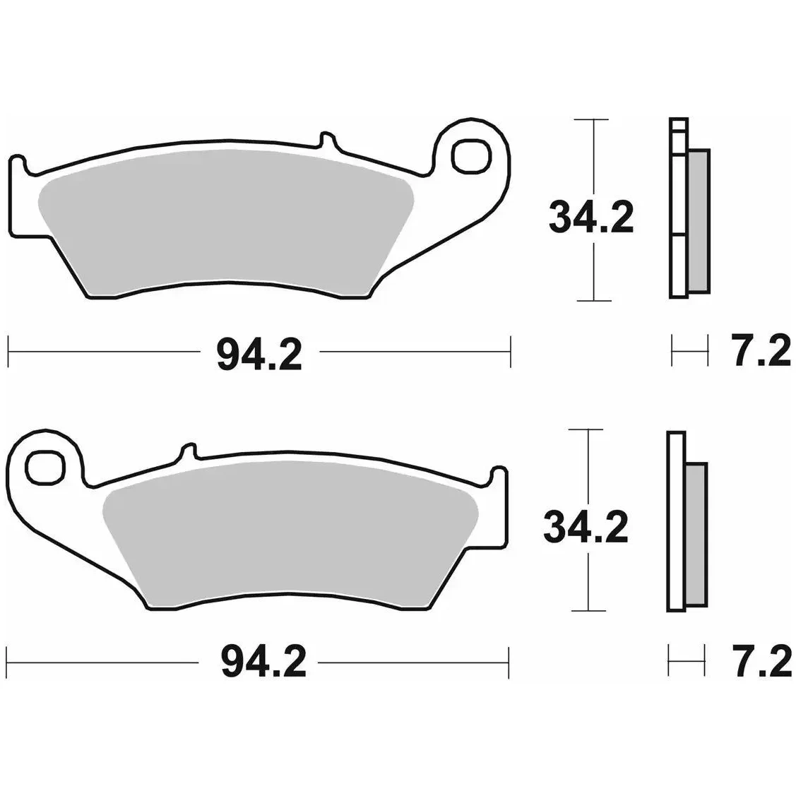 Pastillas De Freno Para Moto