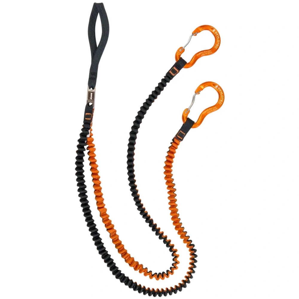 Cinta Doble Elástica Para Sujetar Piolets Swhippy 135 CM Con Mosquetón