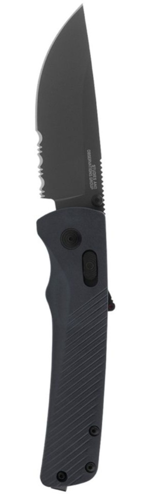 Miniatura Cuchillo Flash AT Urban Partially Serrated - Peg Box  -