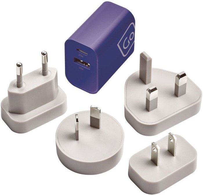 Cargador Universal De Viaje Usb-A + Usb-C