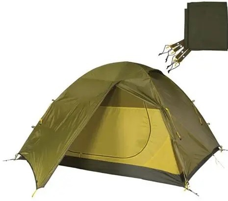 Carpa Gannet 3 Person Tent With Gear Loft Theater Includes Footprint