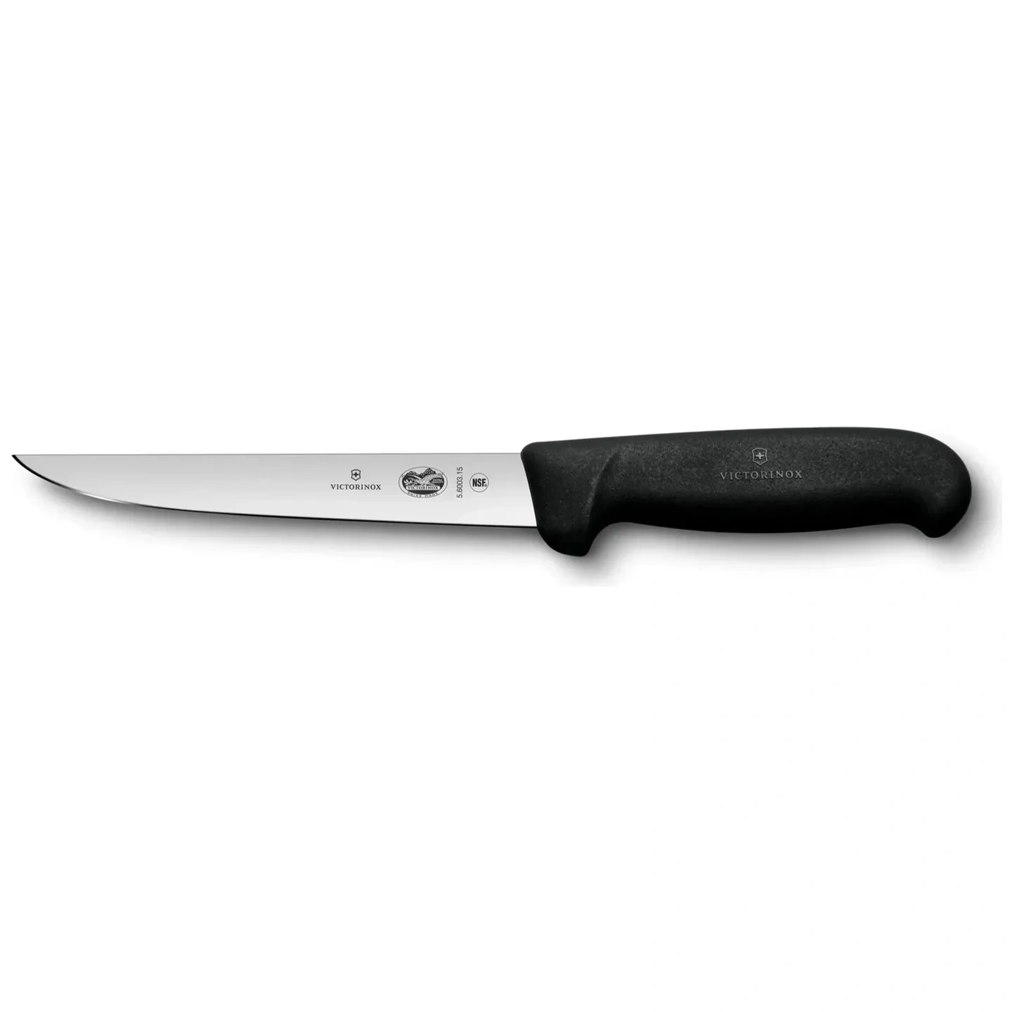 Cuchillo Deshuesador Recto Hoja Ancha Fibrox 15 CM