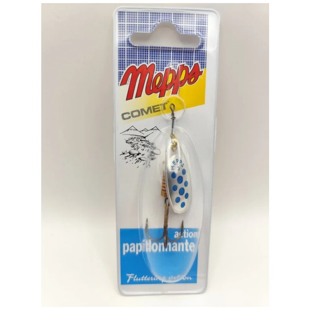 Cuchara Comet Azul Plata