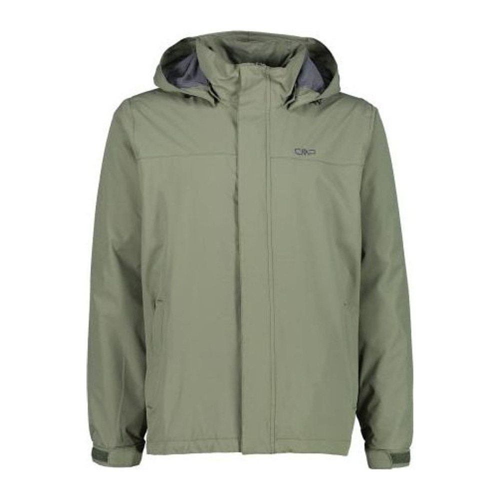 Chaqueta Hombre Impermeable Snaps Hood