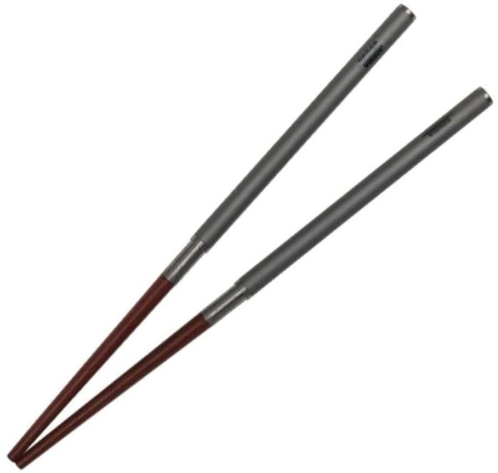 Palillos De Comida Titanium Chopsticks 