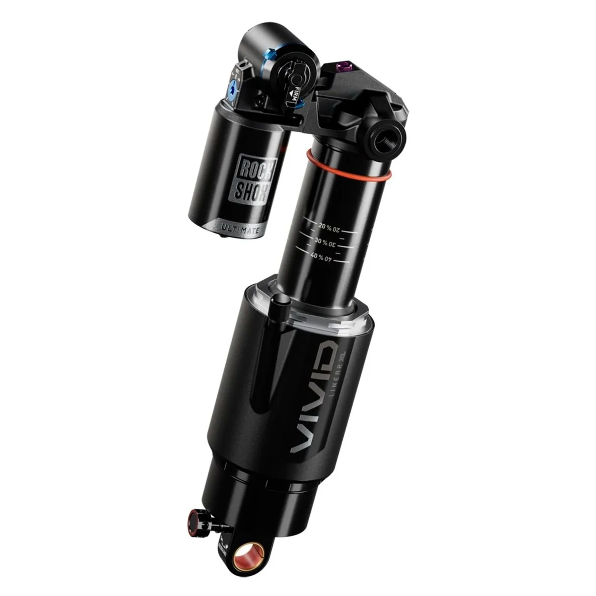 Shock Vivid Ultimate RC2T Linear XL Air D1 185 MM Estándar Trunnion