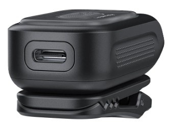 Miniatura Linterna Recargable E04R Con Clip -