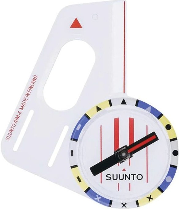 Brújula De Dedo Aim-6 Nh Para Orientación Deportiva De Competencia