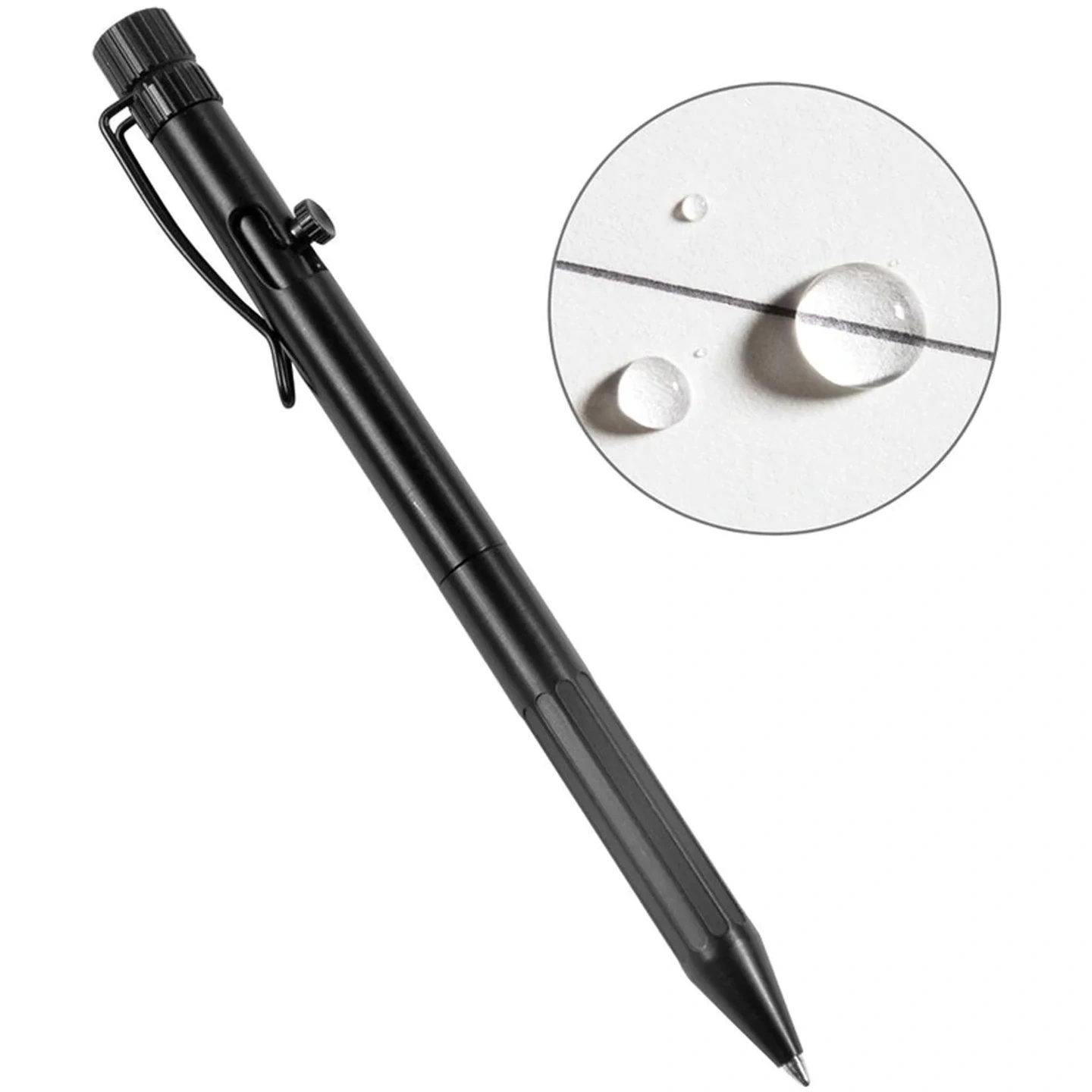 Pluma Bolt Action Cedro y Metal