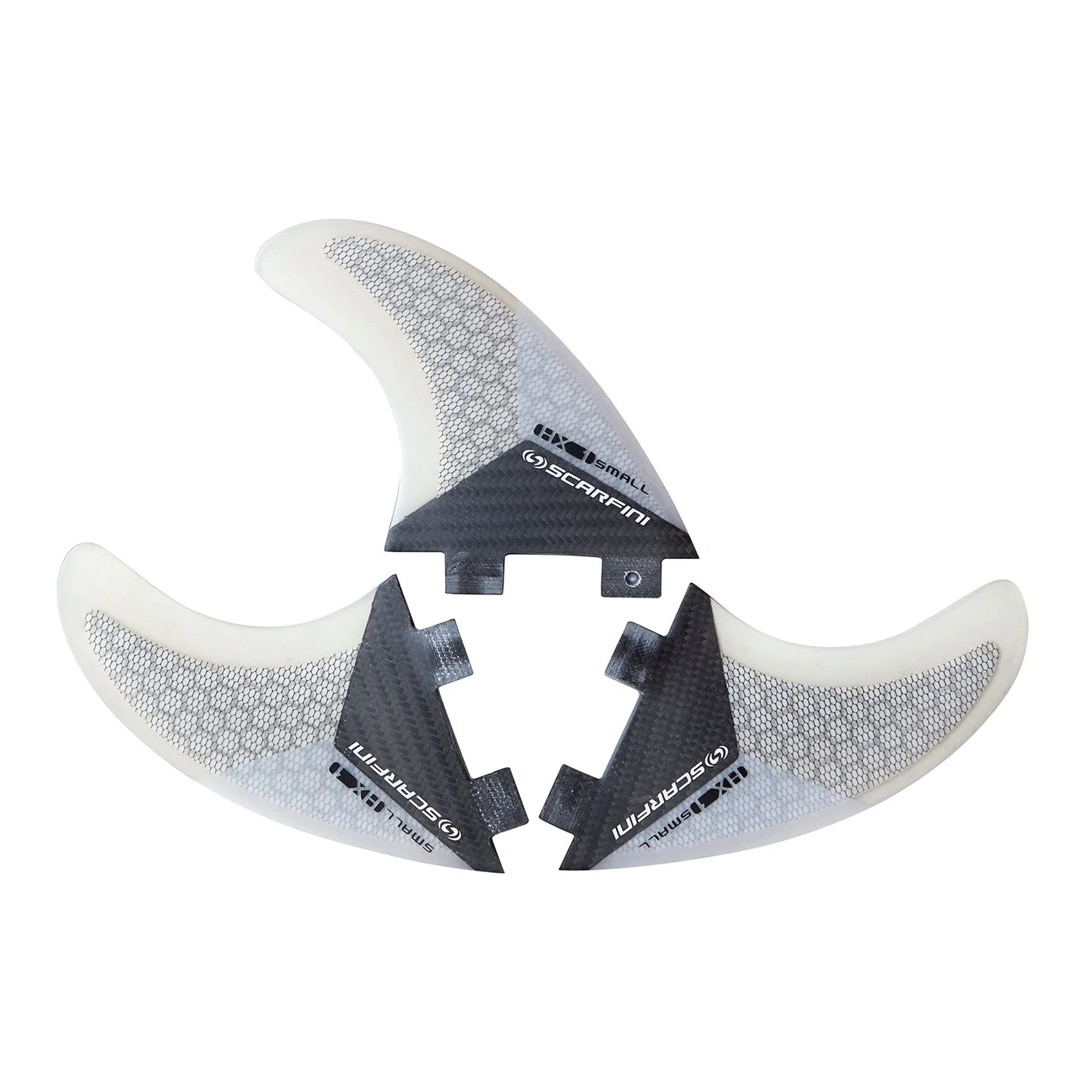 Quillas Hx-1 Carbon Base Thruster Set Dual Tab