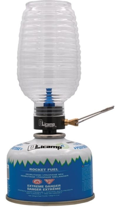 Lámpara De Gas Luminator Adjustable Flame Canister Para Camping y Outdoor