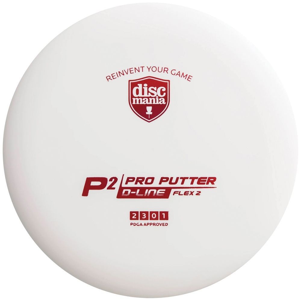 Disco De Golf D-Line P2 (Flex 2) Putter Para Aproximación De Precisión