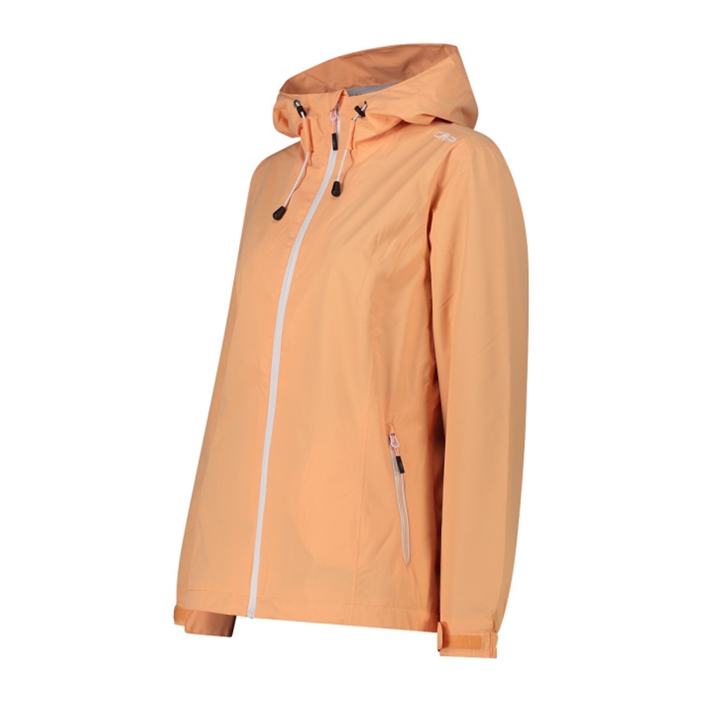 Chaqueta Mujer con Gorro Impermeable