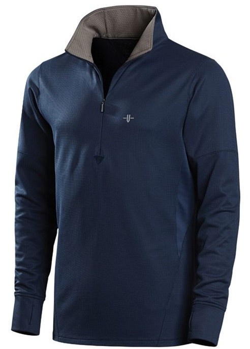 Polera Manga Larga Mens Ls Zip Bedrock Med
