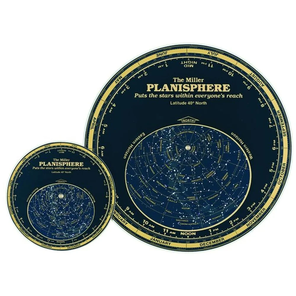 Planisferio Celeste 40°N