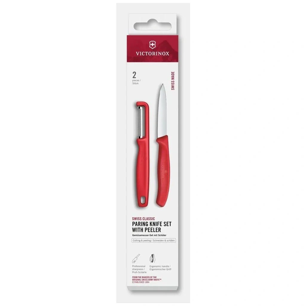 Set De Cuchillos Mondadores Swiss Classic Con Pelador