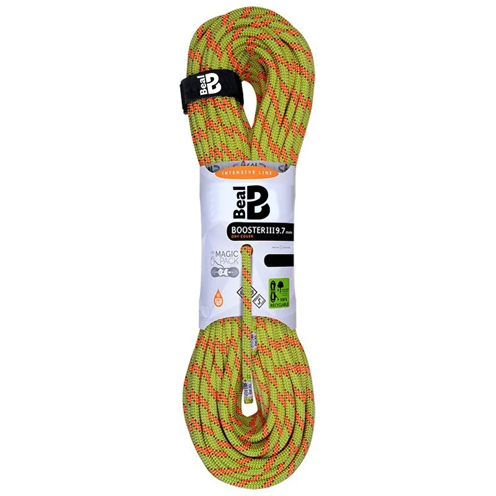 Cuerda Dinámica Booster III 9.7 Mm X 60 Mt Dry Cover Anis