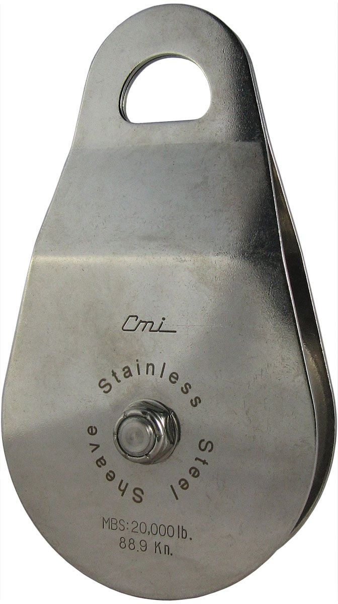 Polea 4" Steel Sheave, Bushing