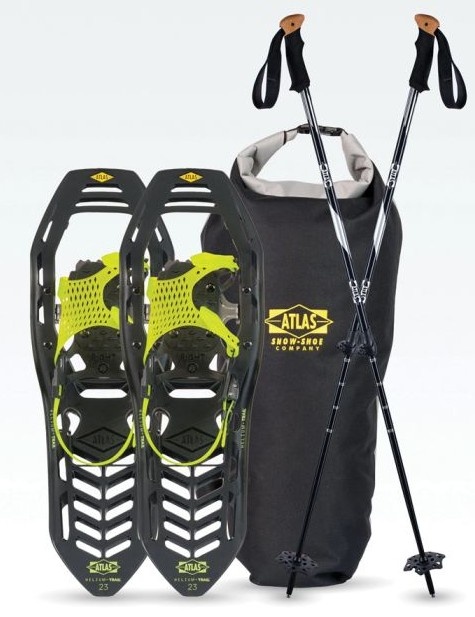 Kit Raquetas De Nieve Helium Trail Con Bastones Ajustables Y Bolso De Transporte Para Trekking
