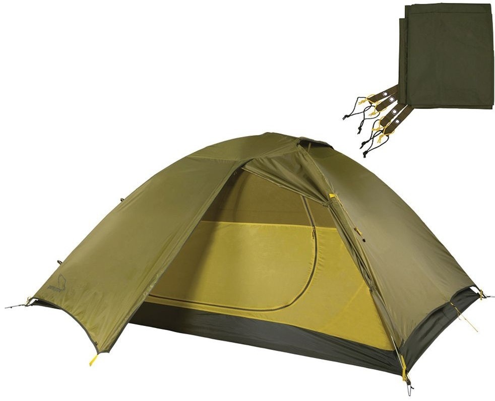 Carpa Gannet 4 Person Tent With Gear Loft Theater Includes Footprint