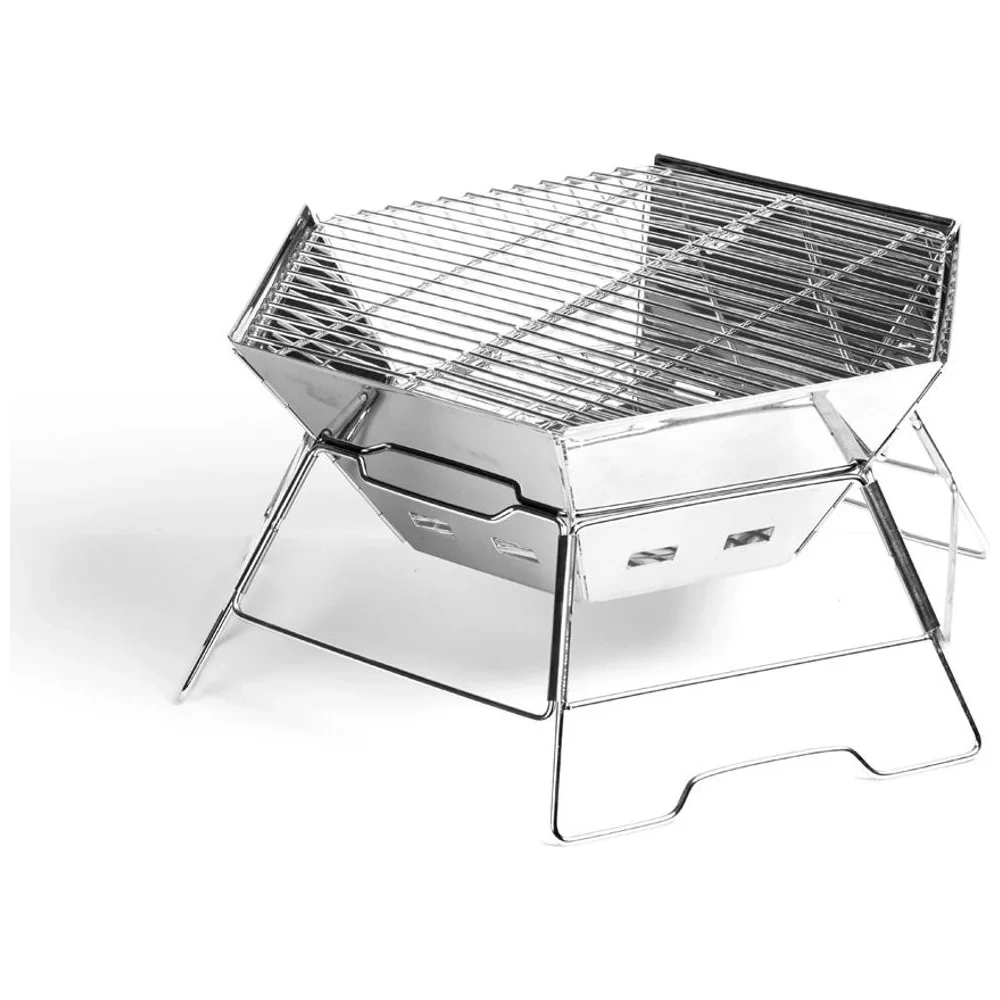 Parrilla Plegable Hexa Grill Acero Inoxidable