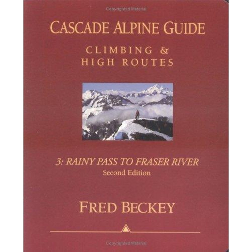 Libro CASCADE ALPINE GUIDE:RAINY PAS