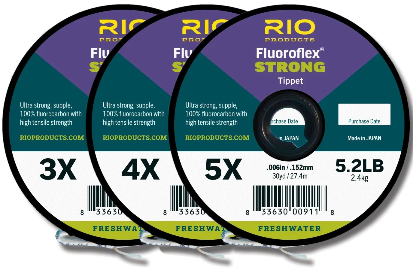 Línea Tippet Fluoroflex Strong 30 Yds Para Pesca Con Mosca