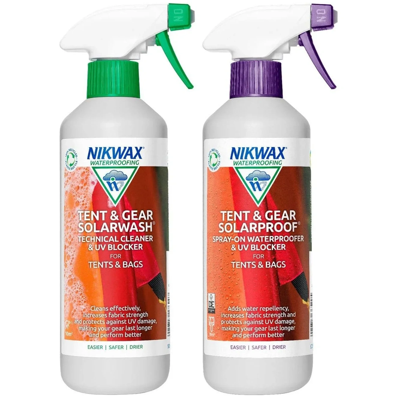 Pack Limpieza Y Protección UV Para Carpas 500 ML