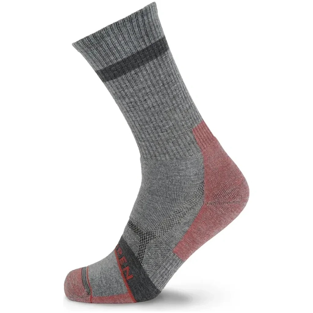 Calcetín De Trekking Hombre Merino Hike Midweight Crew