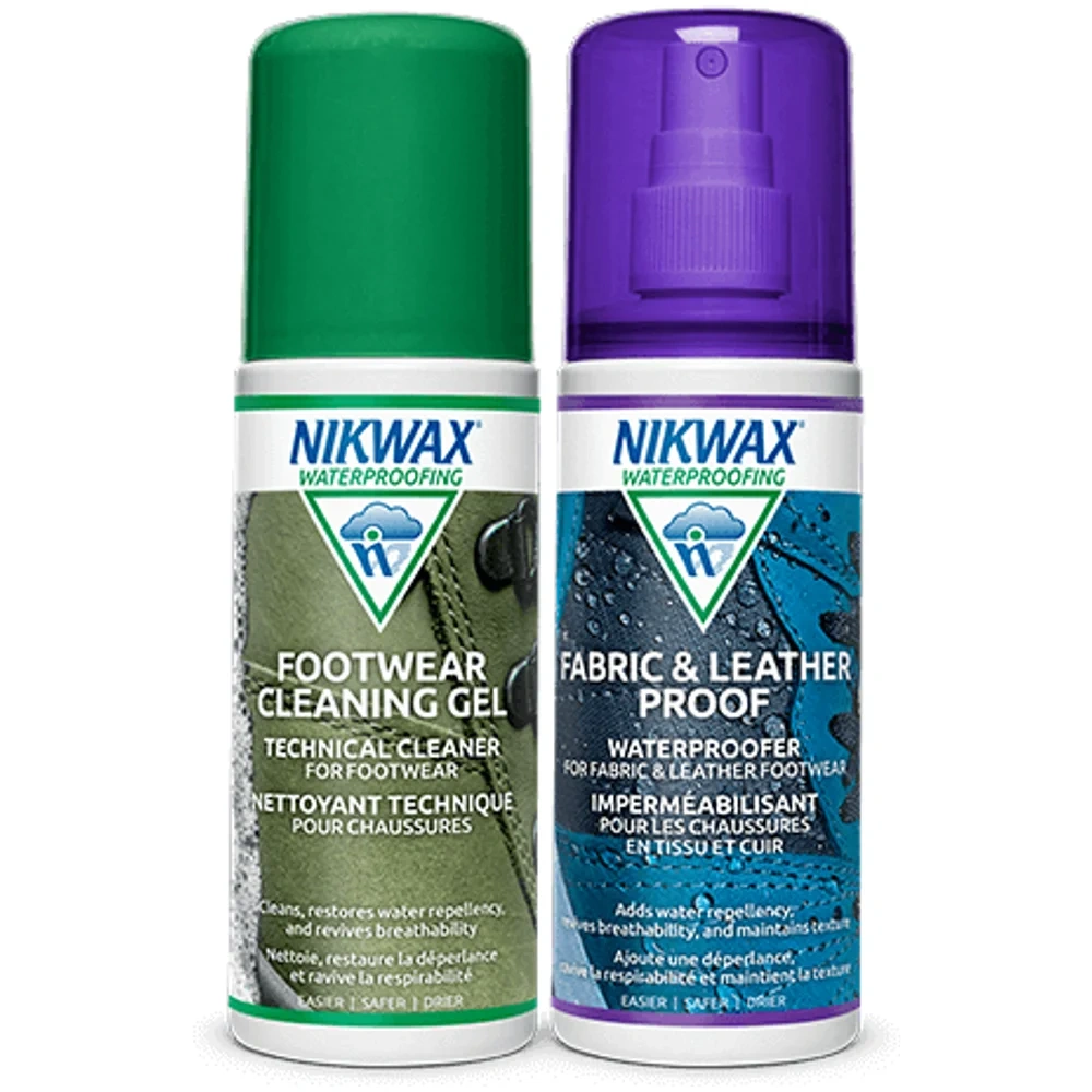 Pack Limpieza E Impermeabilización Calzado Cuero Y Tela Con Spray